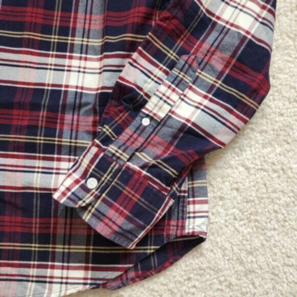 J. Crew Slim Fit Plaid Oxford Shirt - Picture 4 of 7